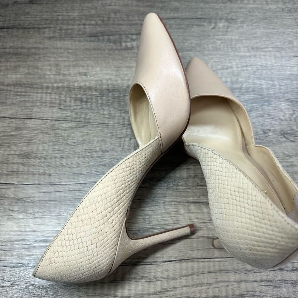 Vince Camuto~Women’s~”Airmosah”~ Beige Heels Stiletto Pump~Size 10 - Picture 8 of 10